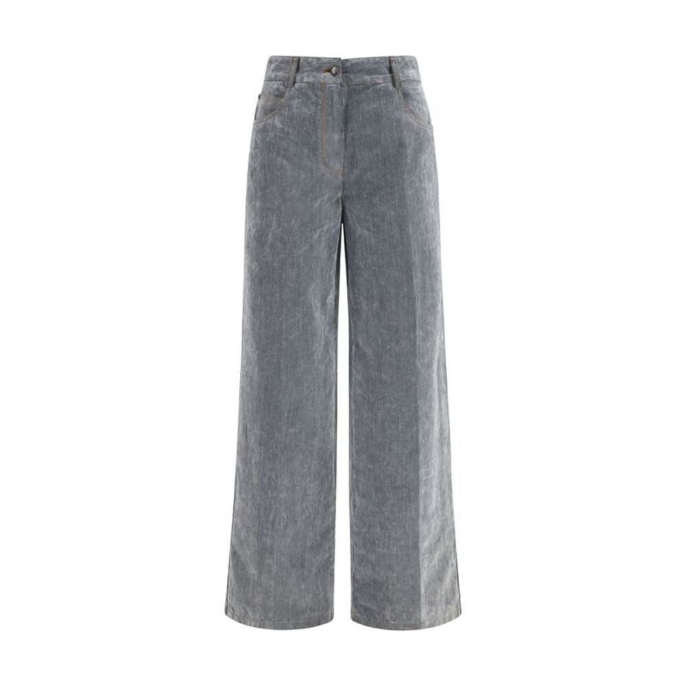 Forte_Forte Gray Cotton Jeans Women's Denim